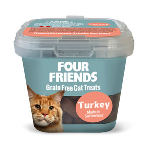 Four Friends Cat Treats Turkey 100 g