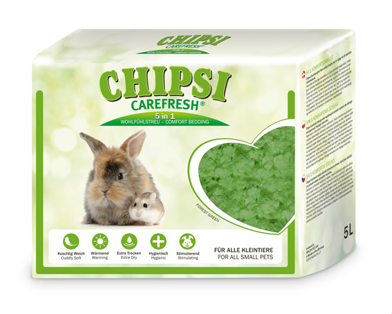 CAREFRESH skogsgrön pet bedding