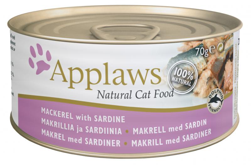 Applaws Konserv Mackerel & Sardine 70 g