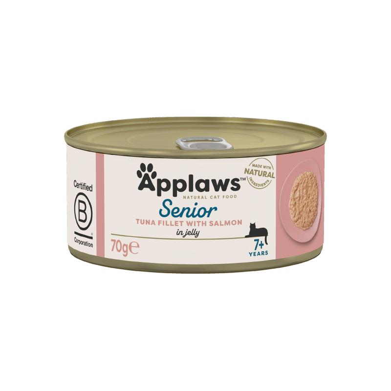 Applaws konserv Tuna & Salmon Jelly Senior 70g
