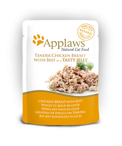 Applaws Pouch Chicken with Beef Jelly 70 g