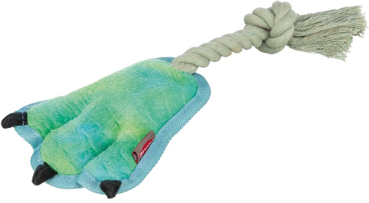Djurtass på rep, plysch, 22 cm