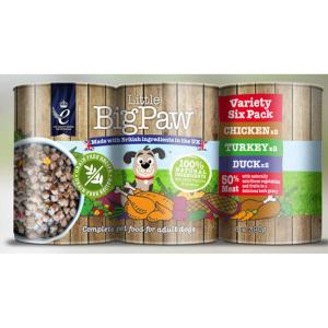Little Big Paw Variety Six-Pack Poultry Mix 6x390g