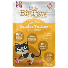 Little Big Paw Gourmet Tender Turkey Mousse 85g