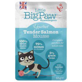 Little Big Paw Gourmet Atlantic Salmon Mousse 85g