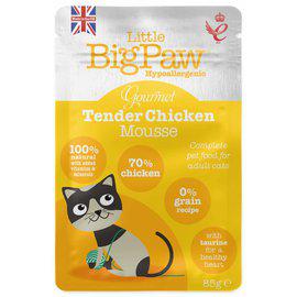 Little Big Paw Gourmet Tender Chicken Mousse 85g