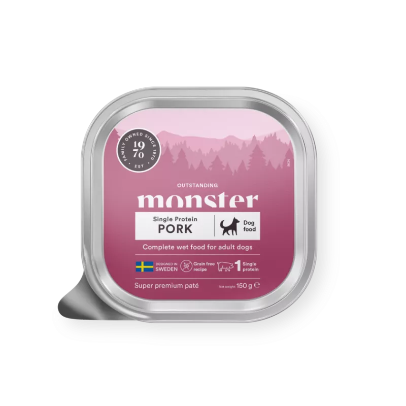 Monster Dog Pork Paté Tray 150 g