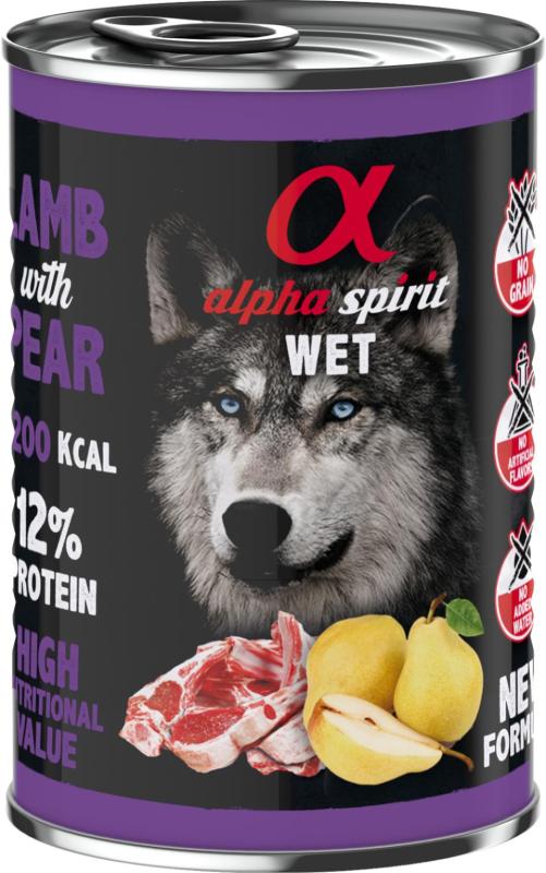 alpha spirit Lamb with Pear 400 g