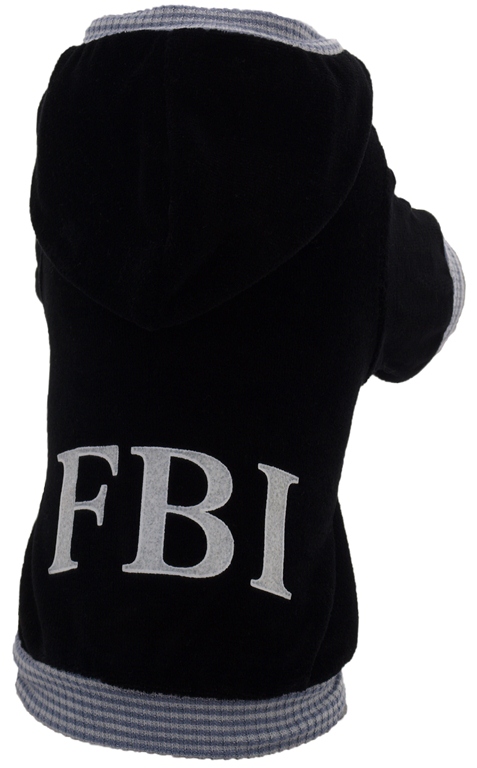 Sweatshirt/Hoodie svart FBI