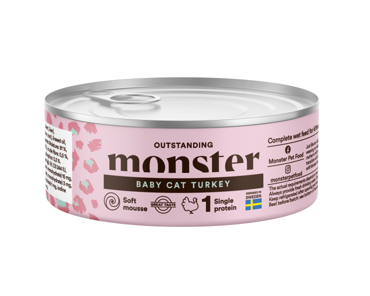 Monster Cat Baby Mousse 100 g