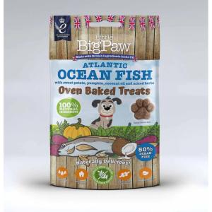 Little Big Paw Atlantic Ocean Fish OvenBaked Treats 130g