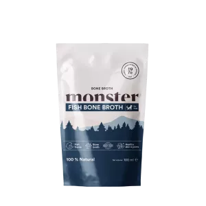 Monster Dog Bone Broth Fish 100 ml