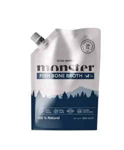 Monster Dog Bone Broth Fish 350 ml