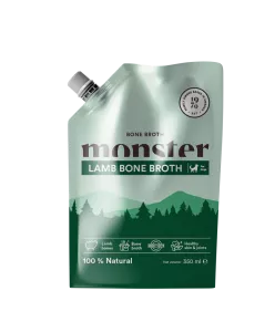Monster Dog Bone Broth Lamb 350 ml