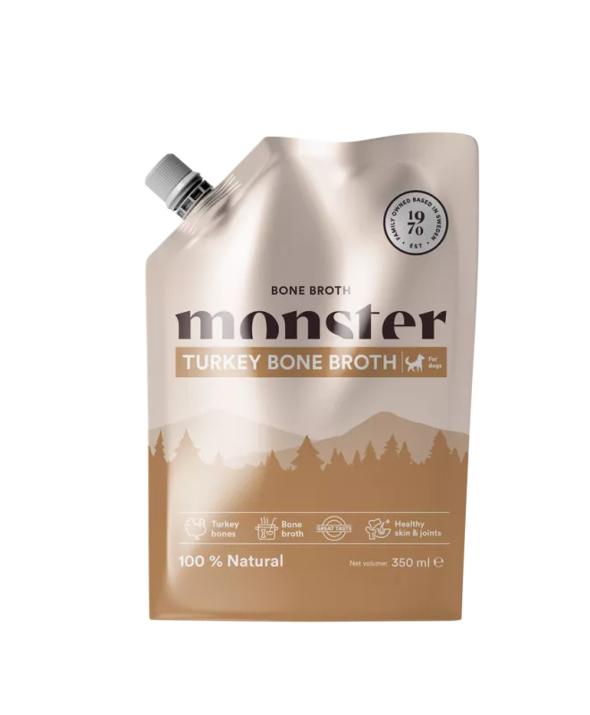 Monster Dog Bone Broth Turkey 350 ml