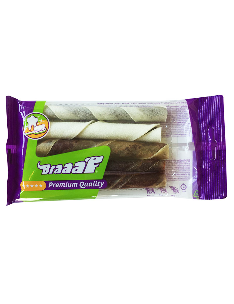 Braaaf Twisted Roll 5-pack / 100 g