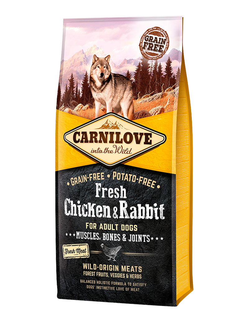 Carnilove Dog Fresh Chicken & Rabbit Adult