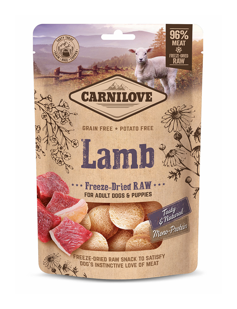 Carnilove FreezeDried Raw Snacks Lamb 60 g
