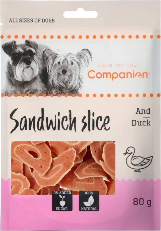 Companion Sandwich Slice Duck 80 g