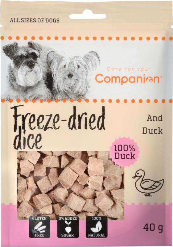 Companion Freeze-dried Dice - anka 40 g