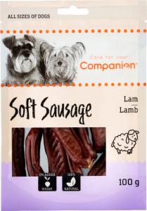 Companion Soft Sausage, lamm 100 g