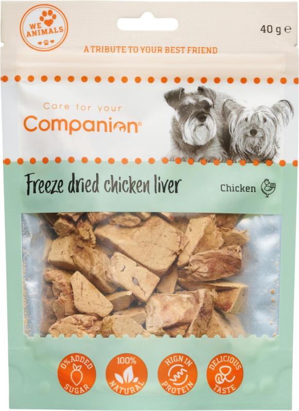 Companion FreezeDried Chickenliver 40 g