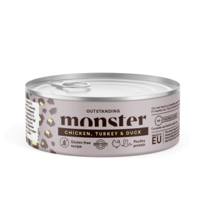 Monster Cat Adult Multi Chicken/Turkey/Duck 100 g