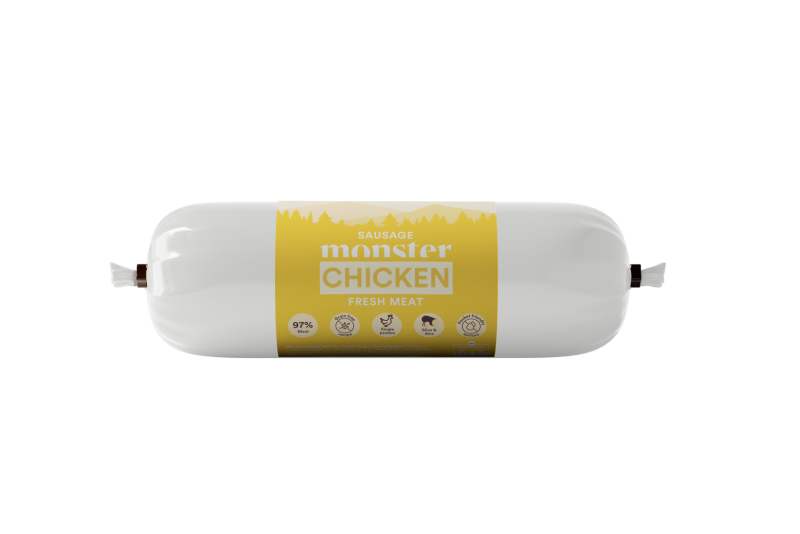 Monster Dog Sausage Chicken 400 g