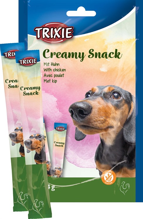 Creamy Snacks Hund Kyckling, 5 x 14 g