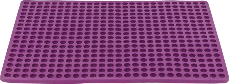 Bakform träningssnacks silikon 38 x 28 cm, lila