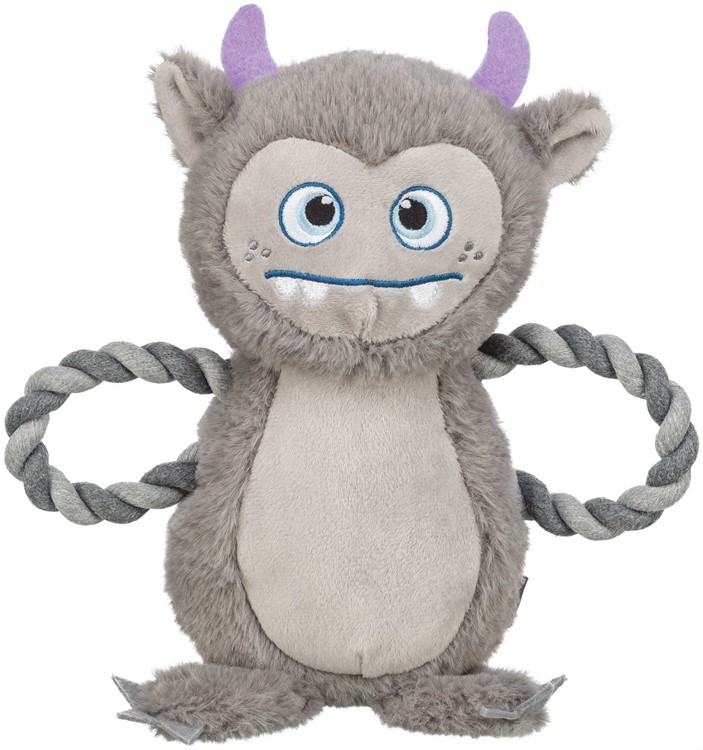 Monster, plysch, återvunnen, 33 cm