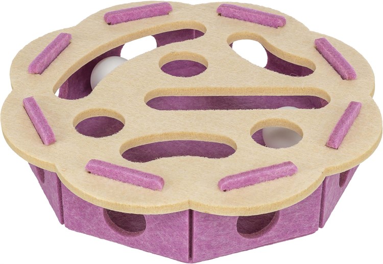 Whole’n’Roll blomma, filt, Ø 30x7,5 cm, bär