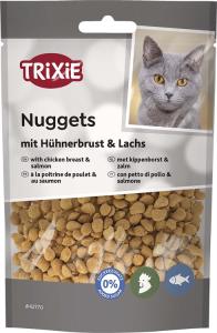 Nuggets med kycklingbröst och lax 50 g