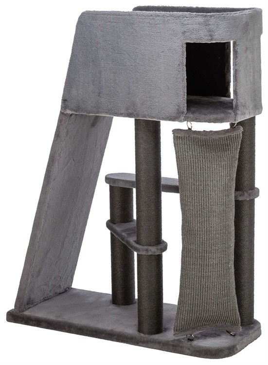 Klösmöbel Active, grå med ramp, 122 cm