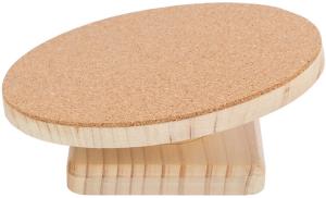 Running disc, hamster, trä/kork, ø 22 cm