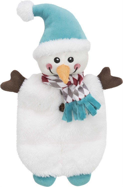 Xmas snowman, dangling toy, plush, 31 cm