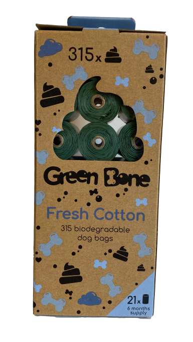 Green Bone Fresh Cotton 21 rullar/315 påsar