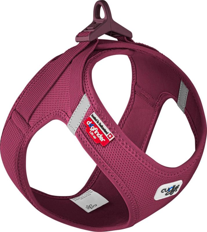 Curli västsele Air-Mesh Clasp ruby L