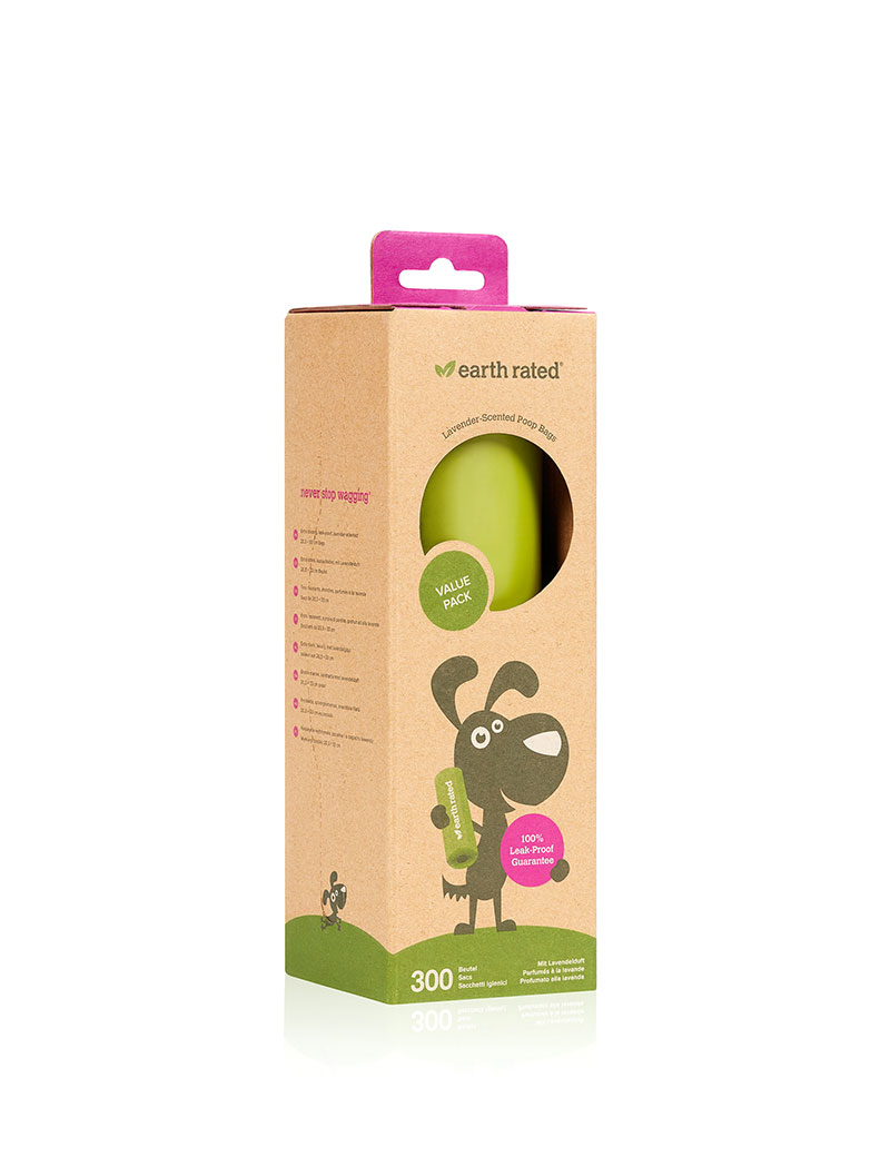 Earth Rated Eco-Friendly Single Lavender 300-pack