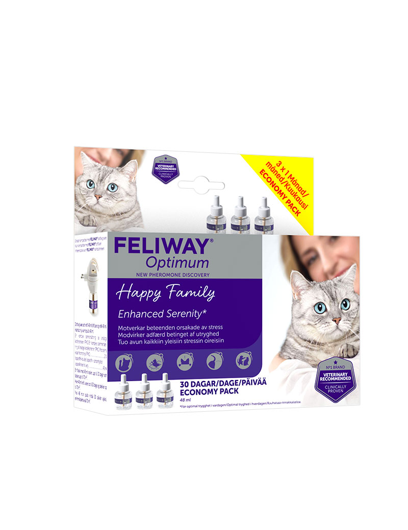 Feliway Optimum refill 3 x 48 ml