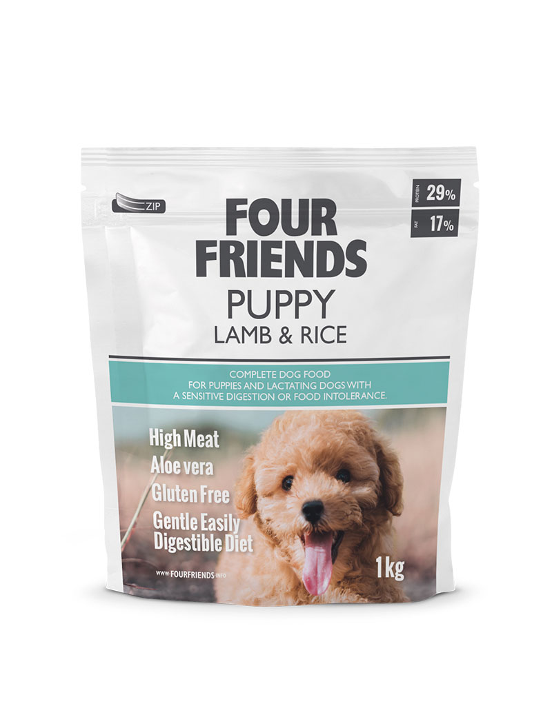 Four Friends Dog Puppy Lamb & Rice