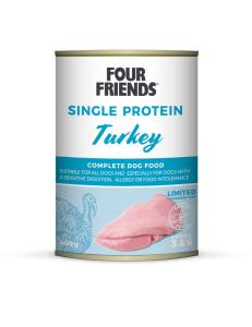 Four Friends Dog Single Protein Turkey 400 g