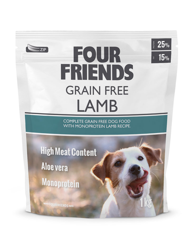 Four Friends Dog GrainFree Lamb