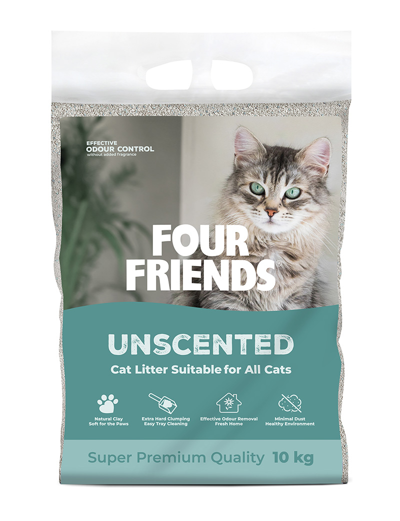 Four Friends Cat Litter Unscented