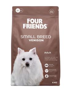 FourFriends Dog Adult Small Breed Venison 6 kg