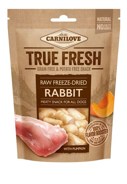 Carnilove True Fresh Raw Freeze-dried Rabbit with pumpkin 40 g