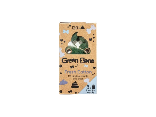 Green Bone Fresh Cotton 8 rullar/120 påsar
