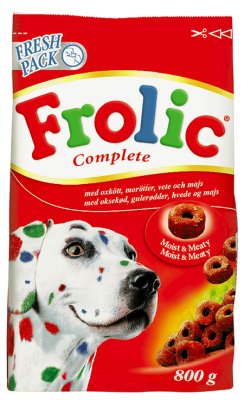 Frolic oxkött 800 gram