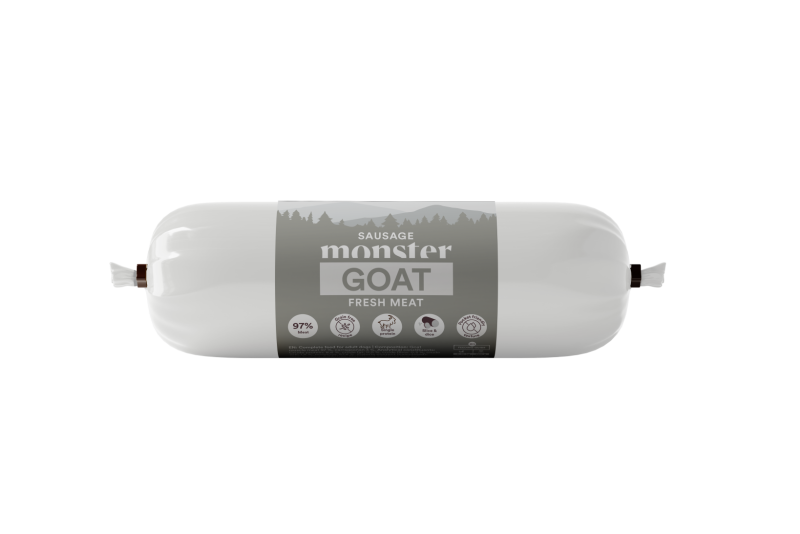 Monster Dog Sausage Goat 400 g
