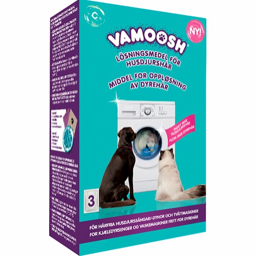 Vamoosh, lösningsmedel för husdjurshår, 300 g